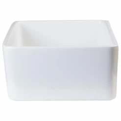 Wholesale ⭐ Alfi Trade Biscuit 23" Fireclay Single Bowl Farmhouse Kitchen Sink, White ❤️ -kitchen fixtures Shop b0818ae30f403d87 6486 w800 h800 b1 p0