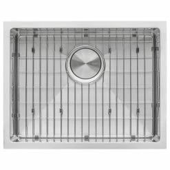 New 🌟 Ruvati 21-inch Undermount 16 Gauge Stainless Steel Sink - RVH7121 👍 -kitchen fixtures Shop b4411f250db0b66f 7293 w800 h800 b1 p0