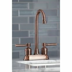 Promo 🌟 Kingston Brass KB849DLAC Concord Bar Faucet, Antique Copper 👏 -kitchen fixtures Shop b8519471013a5753 0163 w800 h800 b0 p0