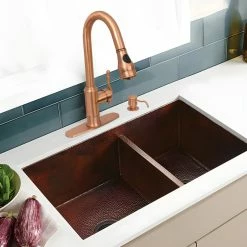 Deals 🔔 Akicon Copper Pull Down Kitchen Faucet, Single Level Solid Brass Kitchen Sink Faucets 🛒 -kitchen fixtures Shop b8714ef10234503f 7646 w800 h800 b0 p0