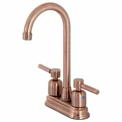 Promo 🌟 Kingston Brass KB849DLAC Concord Bar Faucet, Antique Copper 👏