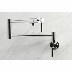 Cheapest 👍 Kingston Brass KS4101DL Concord Wall Mount Pot Filler, Polished Chrome 👏 -kitchen fixtures Shop bcc1ceb6013a57f8 1385 w800 h800 b0 p0