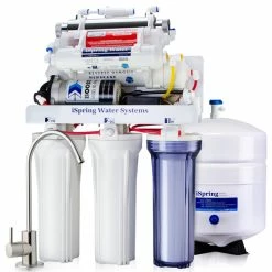 Discount 🥰 ISpring Water System ISpring RCC1UP-AK RO Water Filter System With Pump, Alkaline And UV Filter 👏