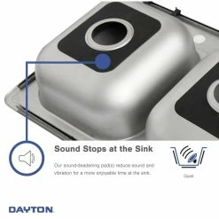 Best deal 🔥 Elkay D11721 Dayton Stainless Steel 17" X 21-1/4" Drop-in Bar Sink, 3 Holes 🌟 -kitchen fixtures Shop cb61c8d60e6019f5 5676 w800 h800 b1 p0