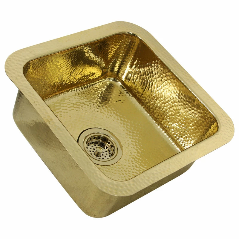 Deals π Nantucket Sinks SQRB-7 16.625" π¨ Hammered Brass Square Undermount Bar Sink π€© 5 Deals π Nantucket Sinks SQRB-7 16.625" π¨ Hammered Brass Square Undermount Bar Sink π€© - Image 3