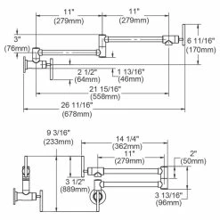 Coupon ⌛ Elkay Avado 4 GPM Wall Mount Pot Filler Faucet Matte Black, LKAV4091MB 🛒 -kitchen fixtures Shop d3810eea0f313ca7 2472 w800 h800 b1 p0