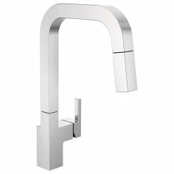 Wholesale π Decor Love Pull Out Kitchen Faucet, High Arc Gooseneck, 360 Degrees Swivel, Chrome π₯°