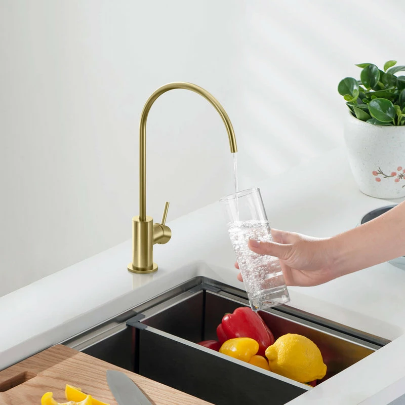 New π Kibi USA Circular Water Filtration Faucet, Brushed Gold π₯ 6 New π Kibi USA Circular Water Filtration Faucet, Brushed Gold π₯ - Image 4