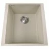 Coupon 😀 Nantucket Sinks 17" Single Bowl Undermount Granite Composite Bar-Prep Sink, Sand 🧨 -kitchen fixtures Shop de1138f407dadd5b 8216 w800 h800 b1 p0