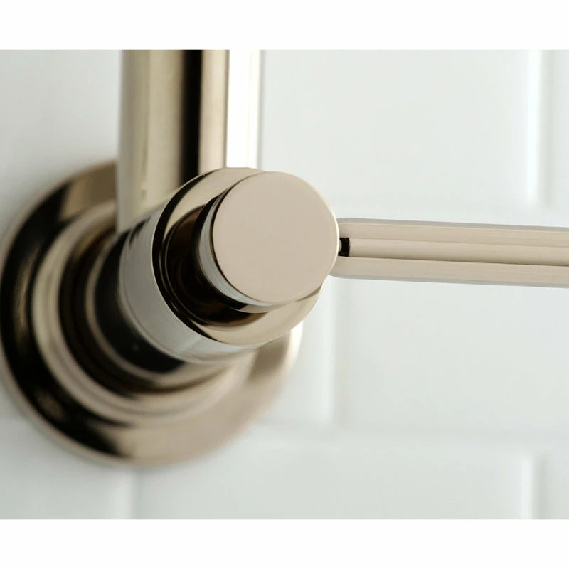 Discount π Kingston Brass Wall Mount Pot Filler Kitchen Faucet, Polished Nickel 𧨠4 Discount π Kingston Brass Wall Mount Pot Filler Kitchen Faucet, Polished Nickel 𧨠- Image 2
