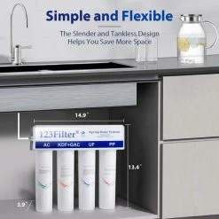 Buy 🤩 ISpring Water Systems ISpring CU-A4 4-Stage Ultrafiltration Drinking Water System 😍 -kitchen fixtures Shop e9c1d010029e3641 5994 w800 h800 b0 p0