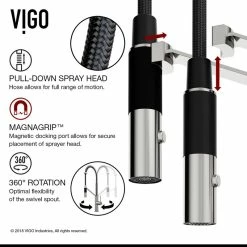 Cheap 🎁 VIGO Livingston Magnetic Kitchen Faucet With Cfiber And Soap Dispenser, Stainles 🤩 -kitchen fixtures Shop ea61291c0b2a826c 4667 w800 h800 b0 p0