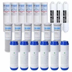 Budget π₯° Yescom Reverse Osmosis Replacement Filter Set Gac Carbon Block, 21-Piece Set π