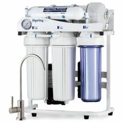 Discount ❤️ ISpring 500GPD Tankless Commercial Reverse Osmosis System, 1.5:1 Low Waste 👏