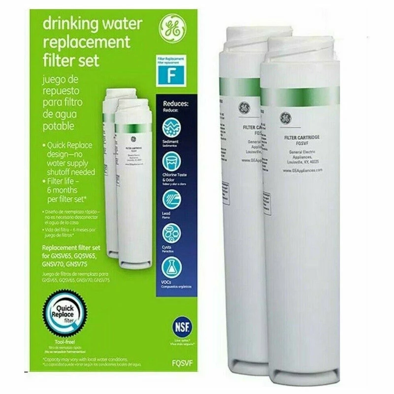 Cheapest π€© General Electric 2 Pack GE FQSVF Drinking Water System Replacement Filter GXSV65, GQSV65, GNSV70 π₯ 3 Cheapest π€© General Electric 2 Pack GE FQSVF Drinking Water System Replacement Filter GXSV65, GQSV65, GNSV70 π₯