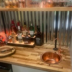 Best Sale 🌟 Premier Copper Products BR12PC2 12" Round 🔨 Hammered Copper Bar Sink 🤩 -kitchen fixtures Shop f5e18dd003239348 6102 w800 h800 b0 p0