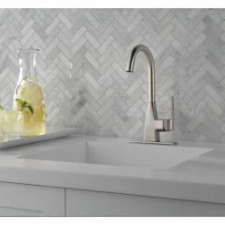 Deals 😉 Delta Faucet Delta Xander Single Handle Bar Faucet, Stainless, P1819LF-SS 👍 -kitchen fixtures Shop f8c16cd80cd1aa1f 9020 w800 h800 b0 p0