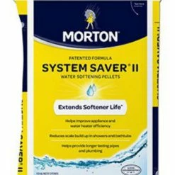 New 🎁 Morton Salt Co Morton Salt 1500 System Saver II Patented Water Softening Pellet, 40 Lbs 😉