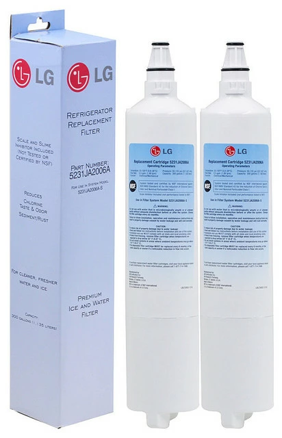Budget βοΈ LG Electronics Genuine OEM LG LT600P Premium Replacement Fridge Water Filter, Set Of 2 π 3 Budget βοΈ LG Electronics Genuine OEM LG LT600P Premium Replacement Fridge Water Filter, Set Of 2 π