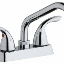 Buy 🎉 Elkay Everyday Laundry/Utility Deck Mount Faucet And Lever Handles, Chrome 🎉