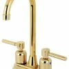 Promo ⌛ Kingston Brass KB8492DL Concord Bar Faucet, Polished Brass 🎉