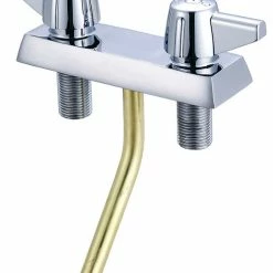 Budget ✨ Central Brass 1131-B Double Handle Shampoo Faucet Trim - Polished Chrome 👏