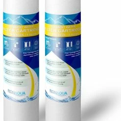 Best reviews of 😉 Ronaqua 20" Big Blue Sediment Water Filter 5 Micron, 2 👍