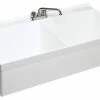New ⭐ Swan 23.375x45.375x13 Veritek Utility Tub, White 🔔