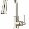 Hot Sale ❤️ Pfister GT572TD Port Haven 1.8 GPM 1 Hole Pull Down Bar Faucet - Polished 🧨