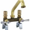 Best Pirce 🛒 Banner Faucets Rough Brass Laundry Faucet, 4" C.c. Top Supply With Leg Extenders 🔔 -kitchen fixtures Shop home design 34