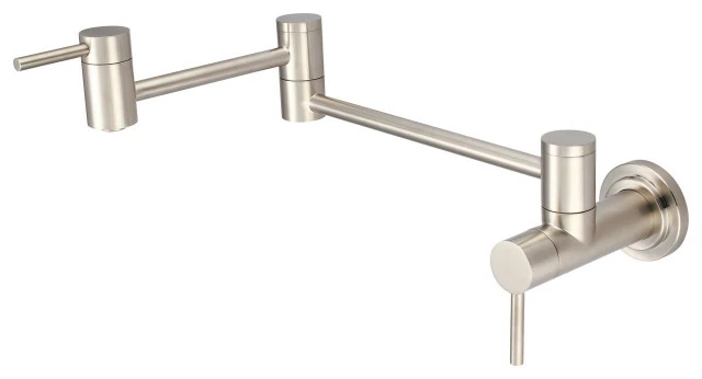 Deals π Pioneer Industries, Inc. Motegi Wall Mount Pot Filler, Brushed Nickel 𧨠3 Deals π Pioneer Industries, Inc. Motegi Wall Mount Pot Filler, Brushed Nickel π§¨