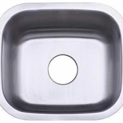 Best deal ⭐ Kingston Brass GKUS16168 18 Gauge Undermount Single Basin - Brushed Stainless ❤️