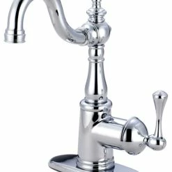 Best Sale ❤️ Kingston Brass Bar Faucet With Cover Plate, Polished Chrome 👏