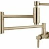 Cheapest ✔️ Kingston Brass Concord Pot Filler Faucets With Brushed Nickel Finish KS8108DL 😉 -kitchen fixtures Shop home design 74