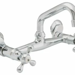 Budget 🧨 Banner Faucets Banner 6"- 10" Adjustable Kitchen Or Utility Faucet, Chrome ⭐