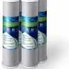 Outlet 🔥 Ronaqua Big Blue CTO Carbon Block Water Filters 4.5" X 20" Whole House Cartridges Set, 4 🔔 -kitchen fixtures Shop home design 79