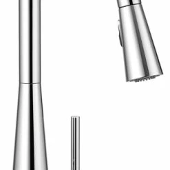 Promo 🔔 Moen Sleek Chrome 1-Handle High Arc Pulldown Kitchen Faucet ❤️